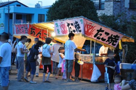 びわ湖花火大会で屋台の出店はある?